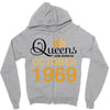 queens are born in october 1969 Zipper Hoodie