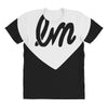 little mix logo heart All Over Women's T-shirt