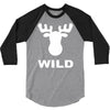 wild animal funny 3/4 Sleeve Shirt