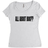 all about boo Women's Triblend Scoop T-shirt