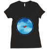 Angel (a235) Ladies Fitted T-Shirt