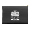Queens Are Born In March Accessory Pouches