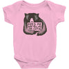 feed me and tell me i'm cutie Baby Bodysuit