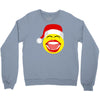 santa laughing smiley Crewneck Sweatshirt