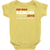 obi wan kenobi 2016 Baby Onesie