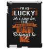 The world's greatest dad belongs to me Fathers Day iPad 3 and 4 Case