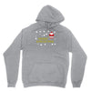 santa peeing merry christmas Unisex Hoodie