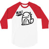 huh dinosaur 3/4 Sleeve Shirt