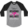 Reading Yoga Wine Balance 3/4 Sleeve Shirt