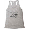life is fragile Racerback Tank