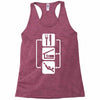 v2 eat sleep scuba dive Racerback Tank