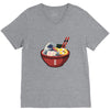 great wave ramen V-Neck Tee