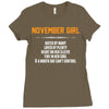 November Girl Hated By Many Ladies Fitted T-Shirt