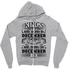 Real Kings Are Born On December 21 Zipper Hoodie