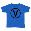vegan symbol Toddler T-shirt
