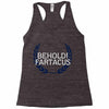 behold fartacus Racerback Tank