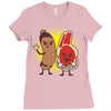 good cop bad chop Ladies Fitted T-Shirt