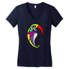 color bird Women's V-Neck T-Shirt