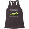 the mountains are calling Racerback Tank