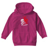 skull &amp; flames Youth Hoodie
