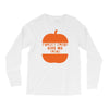 halloween forget candy give me tacos pumpkin Long Sleeve Shirts