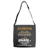 Scorpio Hated By Many Wanted By Plenty Disliked By Some Confronted By Adjustable Strap Totes