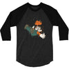 the falling italian 3/4 Sleeve Shirt