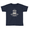 premium vintage 1957 classic perfectly aged limited edition Toddler T-shirt