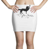 the coolest wolf moment ever Mini Skirts