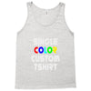 single color custom t shirt Tank Top