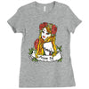 poison ivy tattoo Ladies Fitted T-Shirt