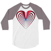 love red best 3/4 Sleeve Shirt
