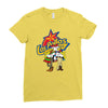 los pollos hermanos Ladies Fitted T-Shirt