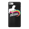 totally straight funny rainbow unicorn gay pride novelty fashion iPhone 7 Case
