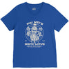 white lotus V-Neck Tee