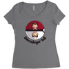 schrodinger ball Women's Triblend Scoop T-shirt