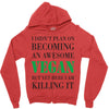 vegan Zipper Hoodie