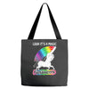 look it's a magical fck unicorn funny Tote Bags