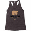 papa bear Racerback Tank