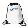 we'll do it live Drawstring Bags