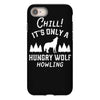 chill hungry wolf iPhone 8