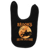 brooms are for amateurs 2 Baby Bibs