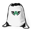 zelda logo treffle trois feuilles Drawstring Bags