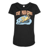 stay paw sitive Maternity Scoop Neck T-shirt