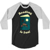 reading is fun 3/4 Sleeve Shirt