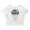 Very Stable Genius Crop Top