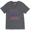 my mom is in heaven forever V-Neck Tee