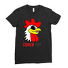 Chiken Ladies Fitted T-Shirt