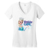 birthday girl Women's V-Neck T-Shirt