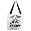 It's Not Just A Hobby It Is My Escape From Reality Tote Bags